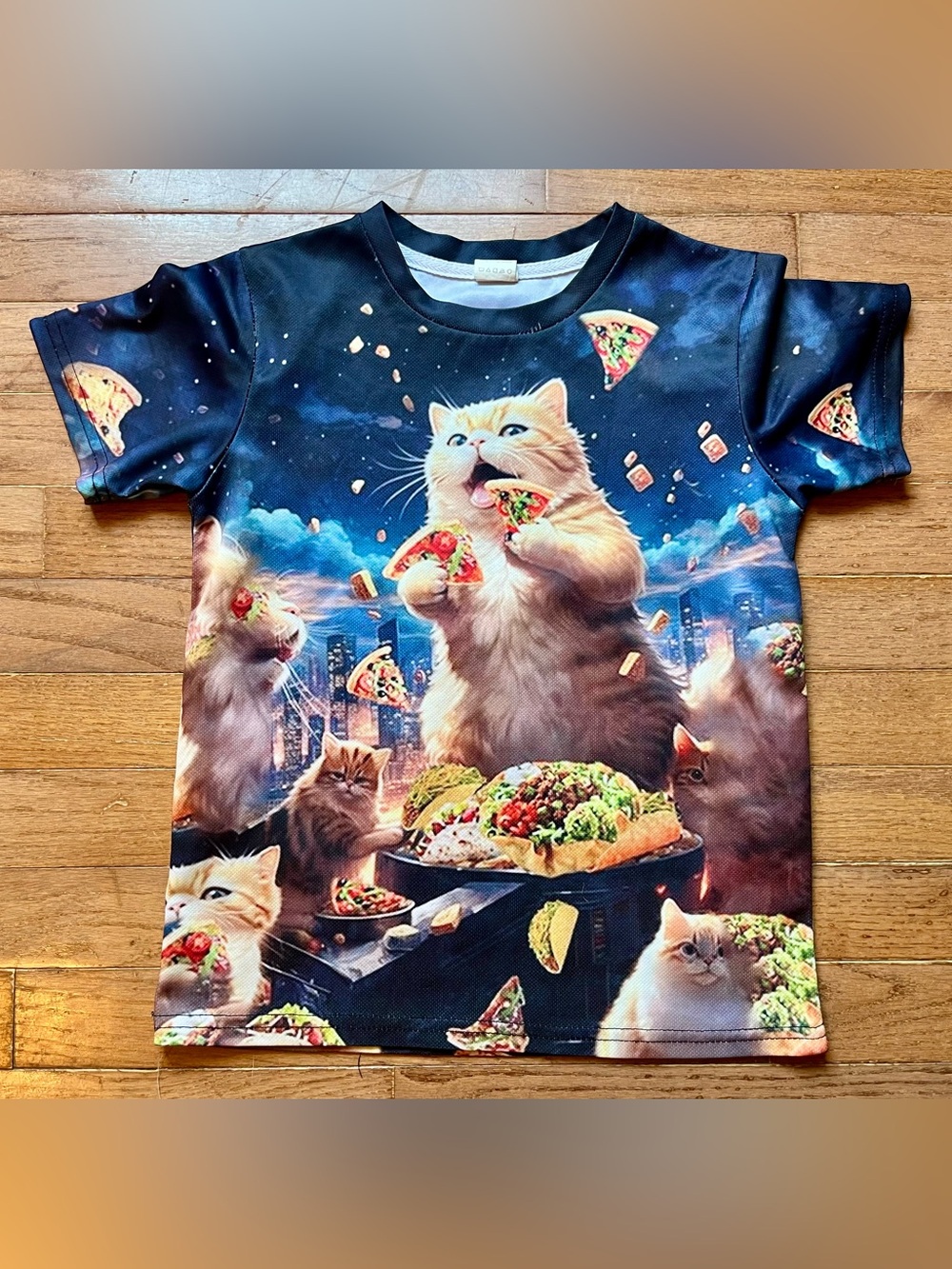 Kid’s Junk Food Kitties Tee